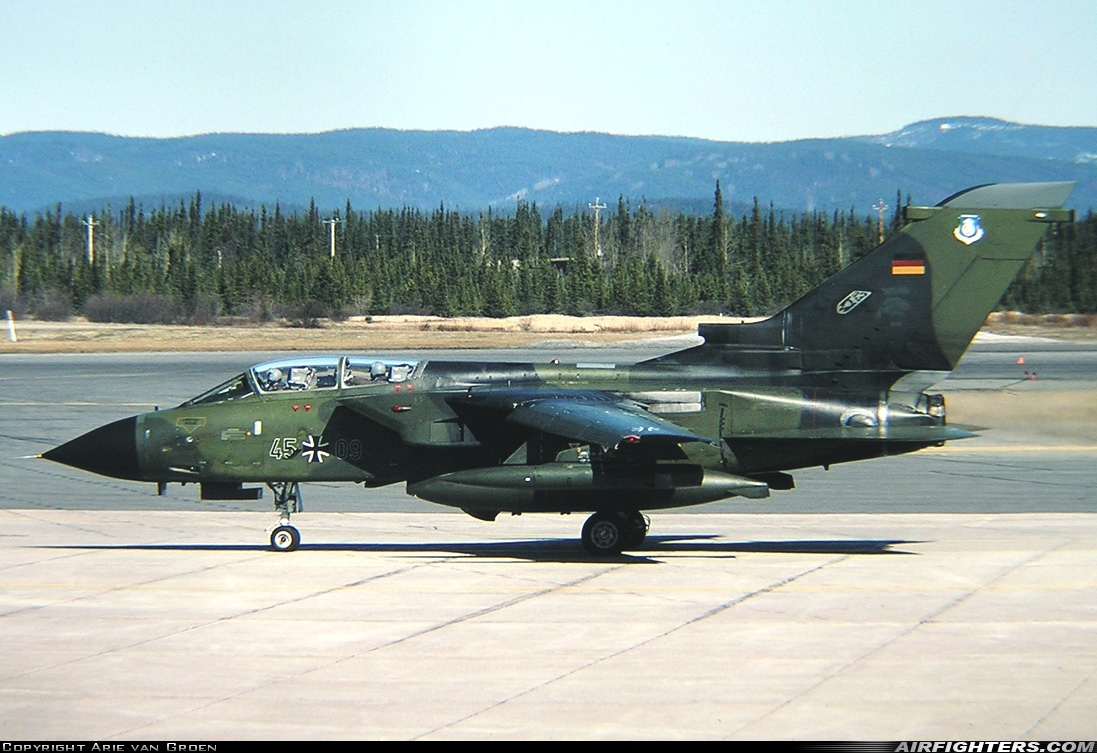 Germany - Air Force Panavia Tornado IDS 45+09 at Goose Bay (YYR / CYYR), Canada