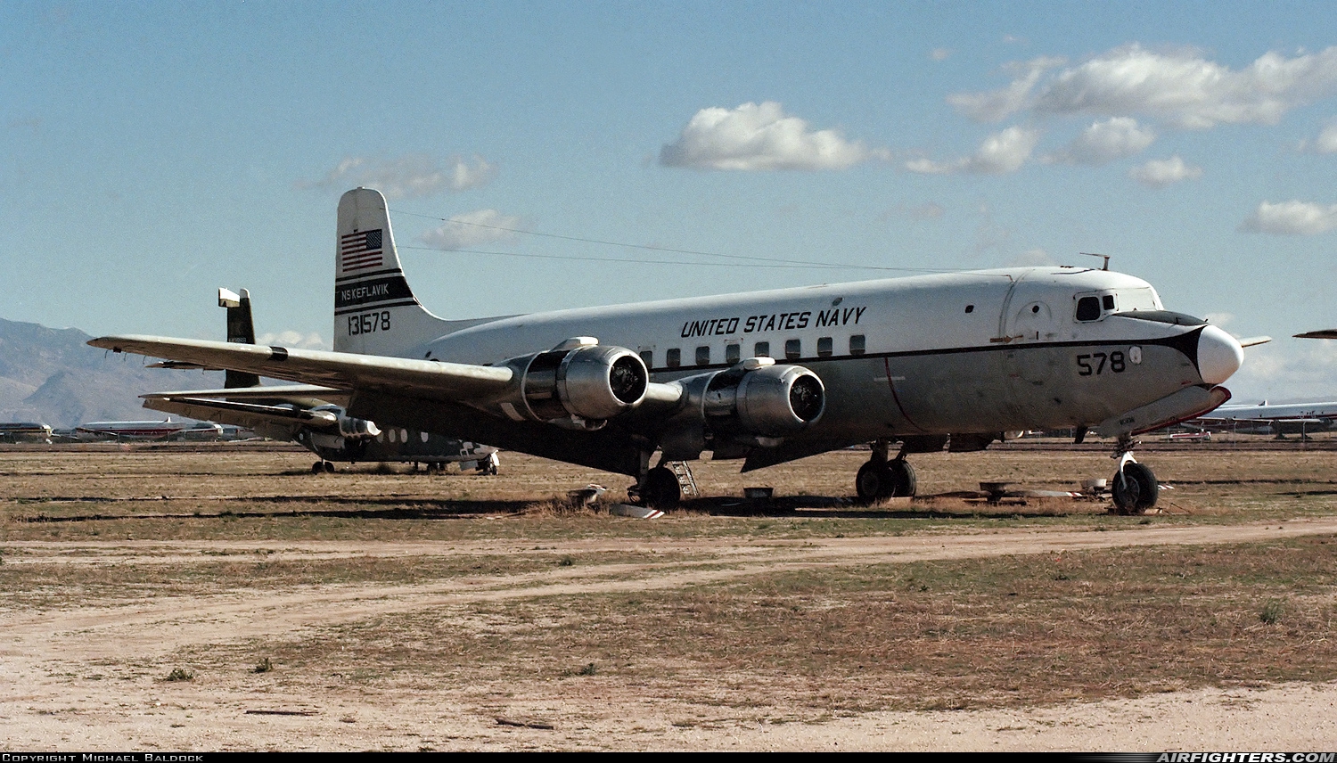 USA - Air Force Douglas C-118B Liftmaster 131578 at Tucson - Davis-Monthan AFB (DMA / KDMA), USA