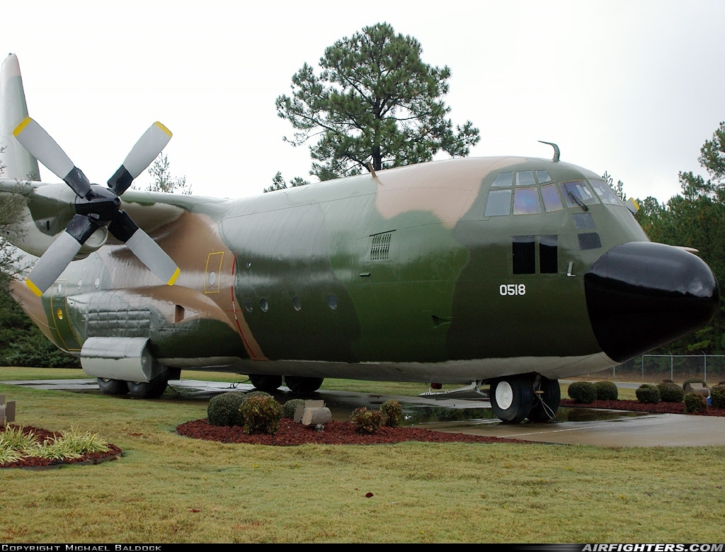 USA - Air Force Lockheed C-130A Hercules (L-182) 56-0518 at Jacksonville - Little Rock AFB (LRF / KLRF), USA