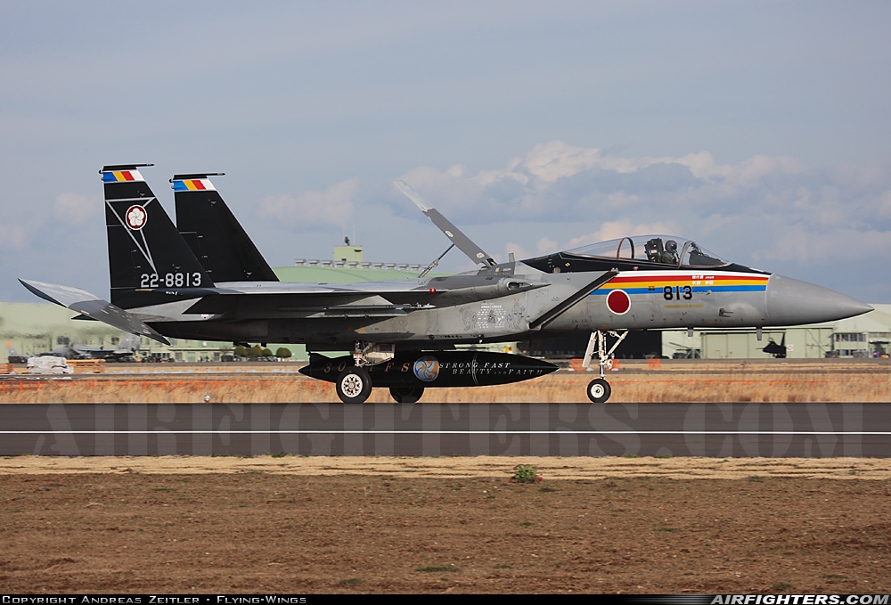 Japan - Air Force McDonnell Douglas F-15J Eagle 22-8813 at Hyakuri (RJAH), Japan