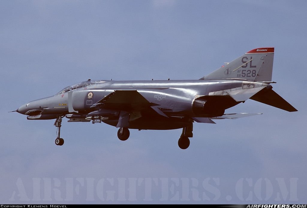 USA - Air Force McDonnell Douglas F-4E Phantom II 68-0528 at Hopsten (Rheine -) (ETNP), Germany