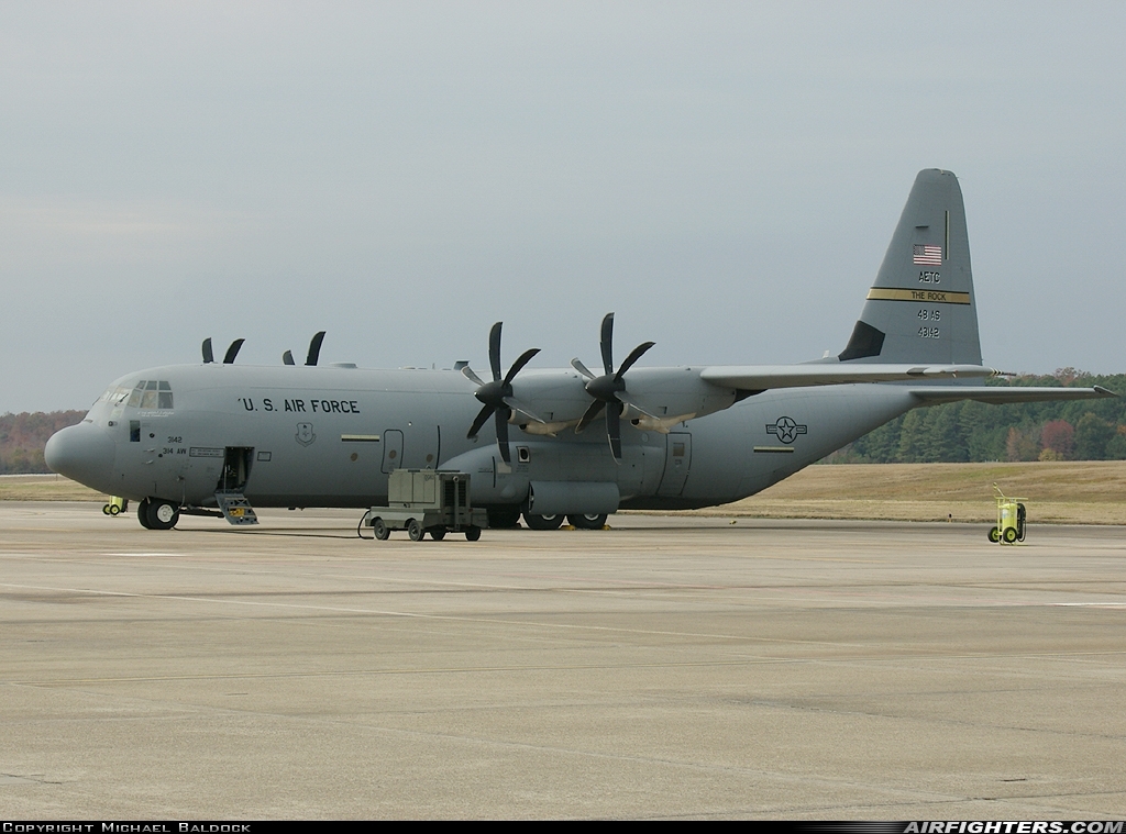 USA - Air Force Lockheed Martin C-130J-30 Hercules (L-382) 04-3142 at Jacksonville - Little Rock AFB (LRF / KLRF), USA
