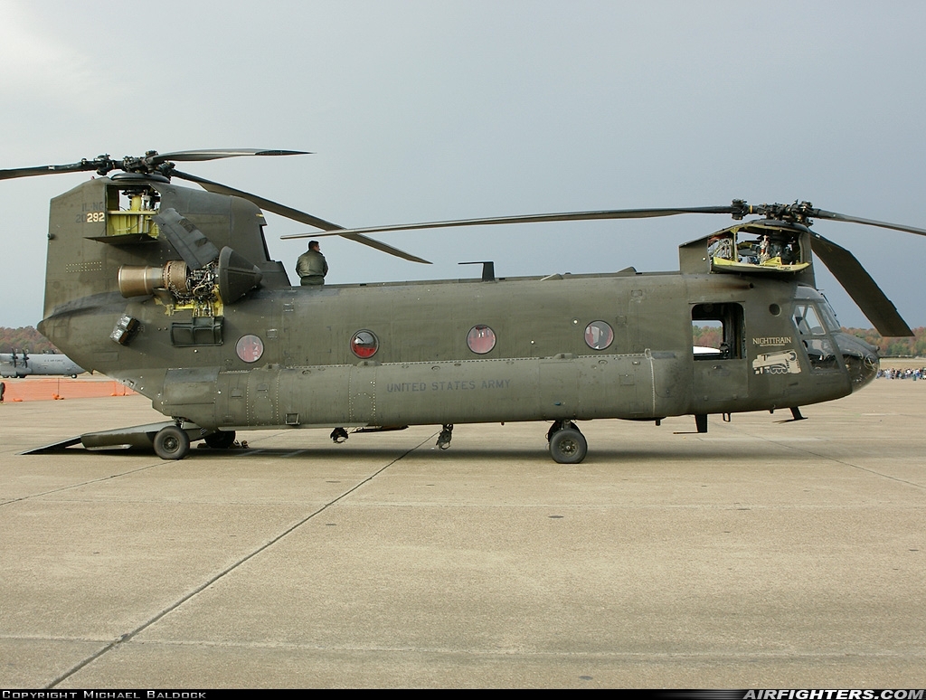 USA - Army Boeing Vertol CH-47D Chinook 92-00292 at Jacksonville - Little Rock AFB (LRF / KLRF), USA