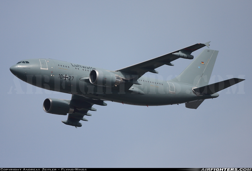 Germany - Air Force Airbus A310-304MRTT 10+27 at Ingolstadt - Manching (ETSI), Germany