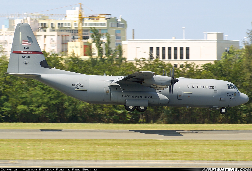 USA - Air Force Lockheed Martin C-130J-30 Hercules (L-382) 06-1438 at San Juan - Luis Munoz Marin Int. (SJU / TJSJ), Puerto Rico