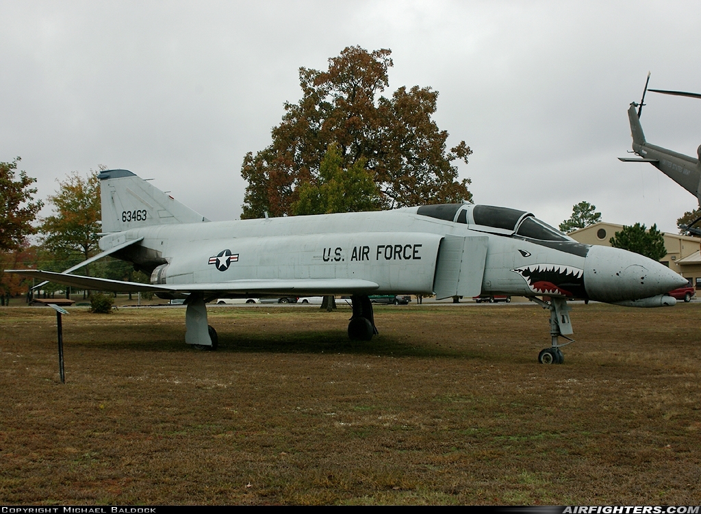 USA - Air Force McDonnell Douglas F-4C Phantom II 63-7463 at Off-Airport - Camp Robinson, USA