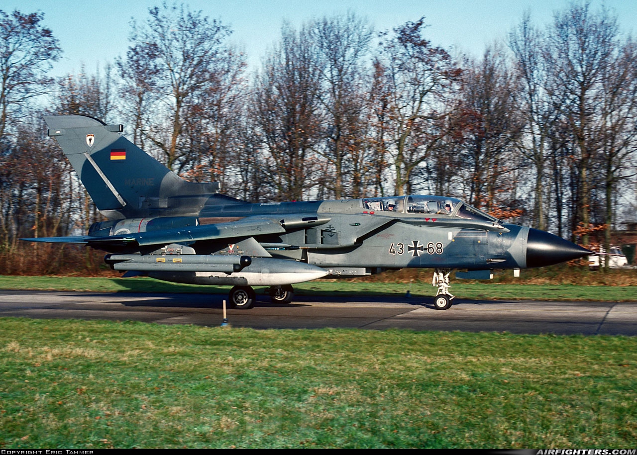 Germany - Navy Panavia Tornado IDS 43+68 at Uden - Volkel (UDE / EHVK), Netherlands