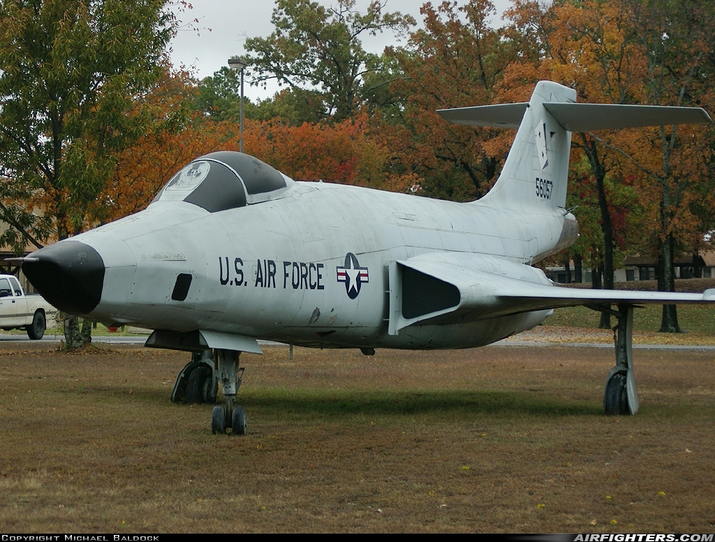 USA - Air Force McDonnell RF-101C Voodoo 56-0057 at Off-Airport - Camp Robinson, USA