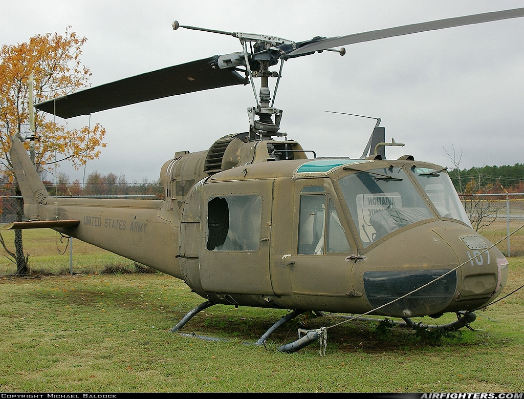 USA - Army Bell UH-1M Iroquois (204) 66-15107 at North Little Rock Mun (KORK), USA