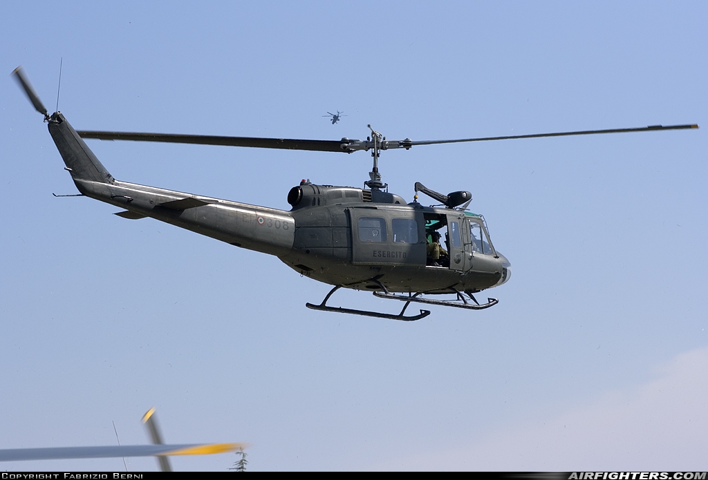 Italy - Army Agusta-Bell AB-205A-1 MM80560 at Casarsa della Delizia (LIDK), Italy