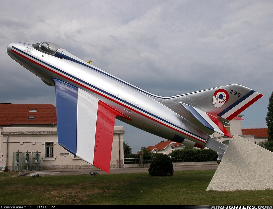 France - Air Force Dassault Mystere IVA 290 at Dijon - Longvic (DIJ / LFSD), France