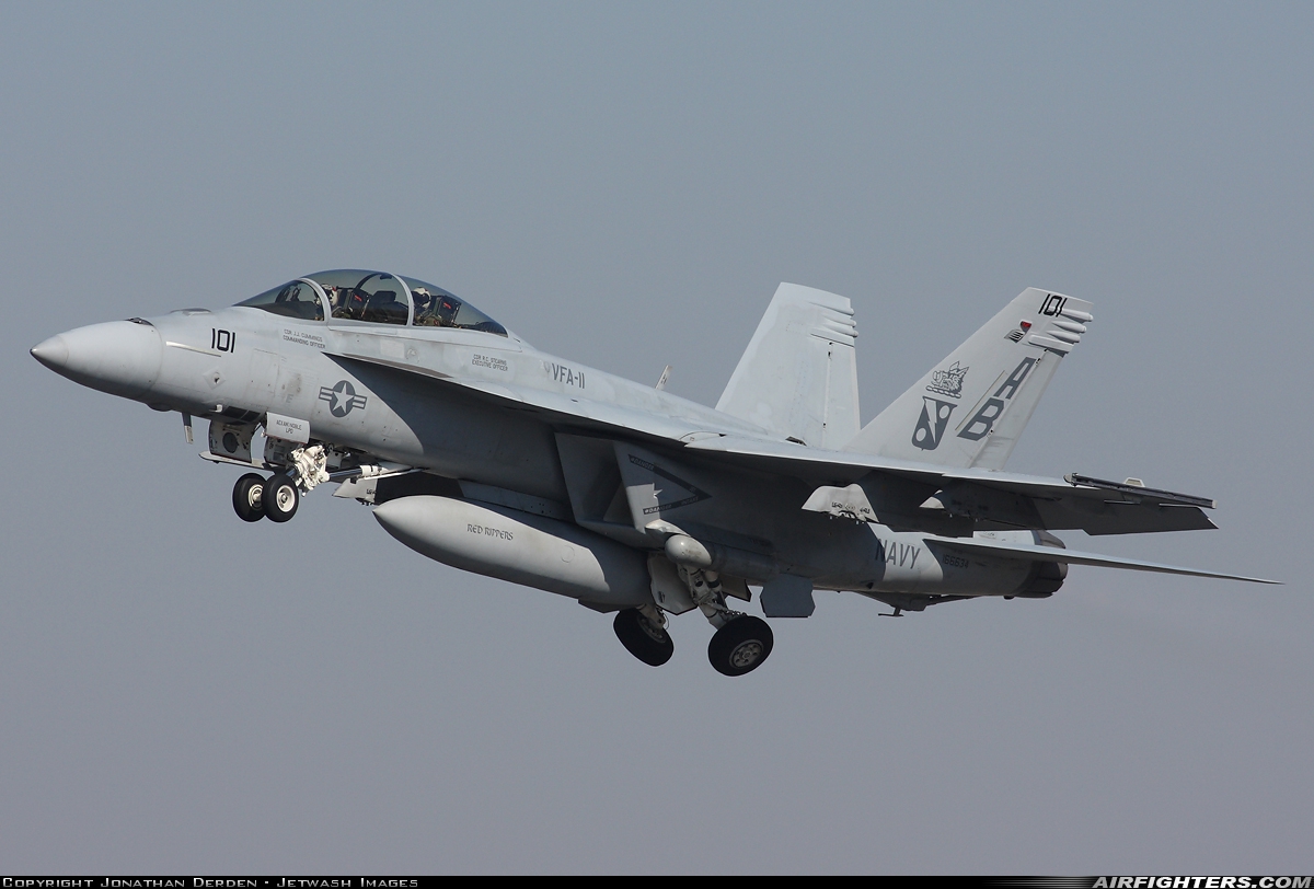 USA - Navy Boeing F/A-18F Super Hornet 166634 at Jacksonville - NAS Towers Field (NIP / KNIP), USA