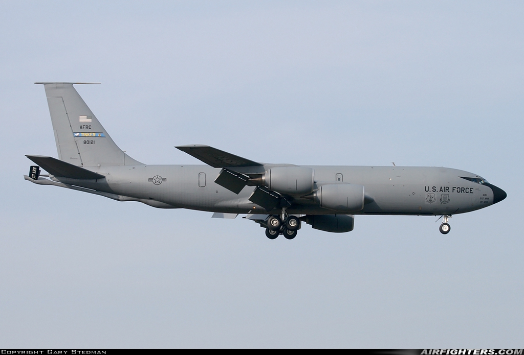 USA - Air Force Boeing KC-135R Stratotanker (717-148) 58-0121 at Mildenhall (MHZ / GXH / EGUN), UK