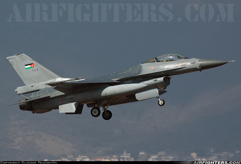 Jordan - Air Force General Dynamics F-16AM Fighting Falcon 149 at Aviano (- Pagliano e Gori) (AVB / LIPA), Italy