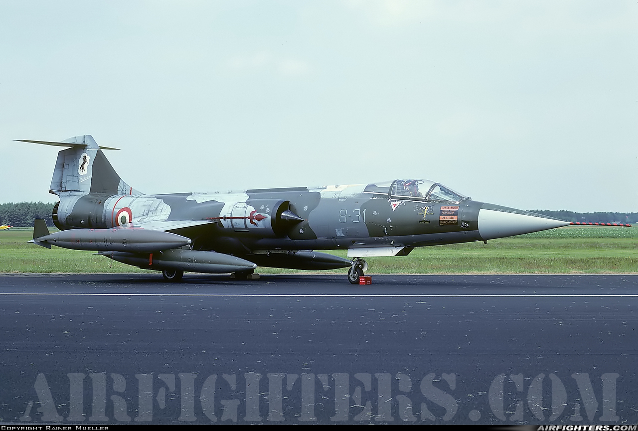 Italy - Air Force Lockheed F-104S Starfighter MM6936 at Enschede - Twenthe (ENS / EHTW), Netherlands