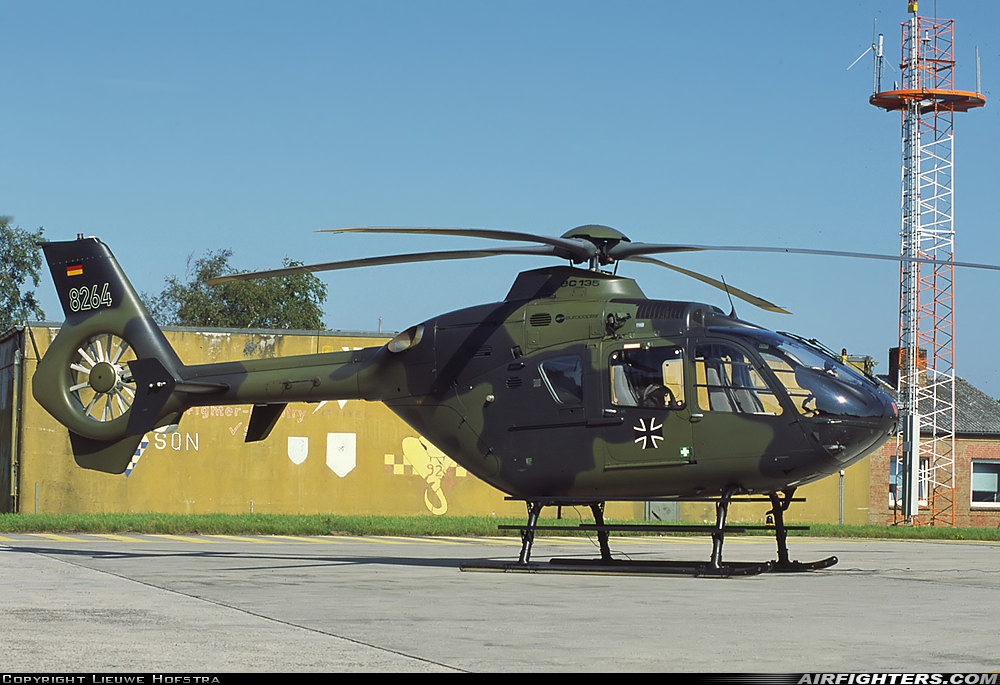 Germany - Army Eurocopter EC-135T1 82+64 at Wittmundhafen (Wittmund) (ETNT), Germany