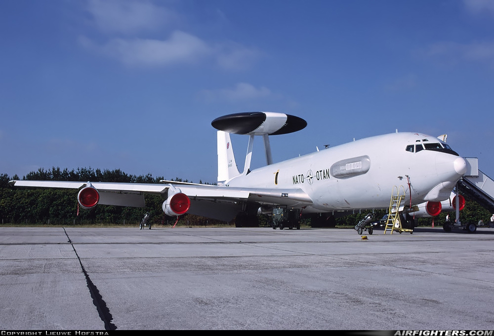 Luxembourg - NATO Boeing E-3A Sentry (707-300) LX-N90445 at Wittmundhafen (Wittmund) (ETNT), Germany