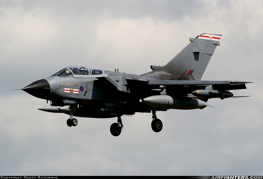UK - Air Force Panavia Tornado GR4 ZA609 at Coningsby (EGXC), UK