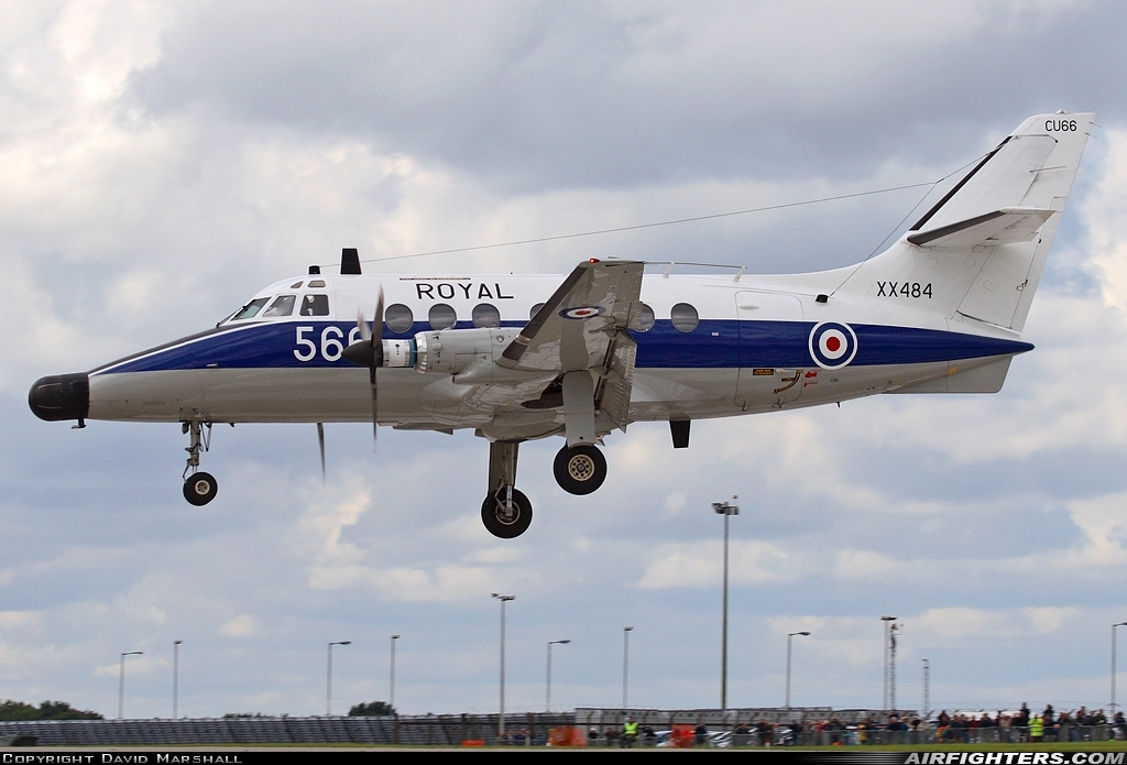 UK - Navy Handley Page HP-137 Jetstream T2 XX484 at Waddington (WTN / EGXW), UK