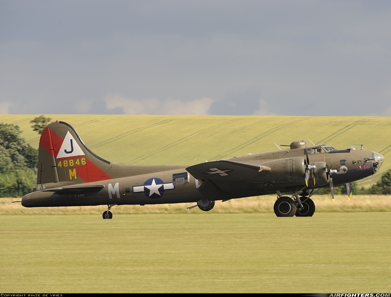 Private Boeing B-17G Flying Fortress (299P) F-AZDX at Duxford (EGSU), UK