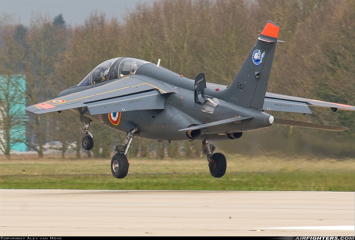 France - Air Force Dassault/Dornier Alpha Jet E E82 at Breda - Gilze-Rijen (GLZ / EHGR), Netherlands