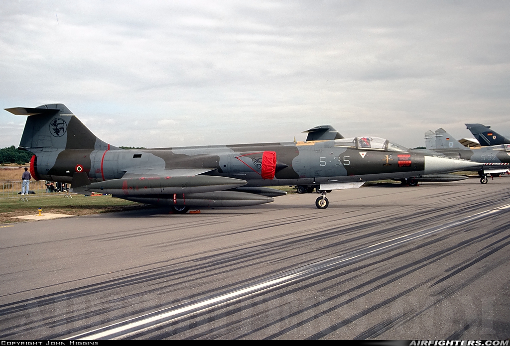 Italy - Air Force Lockheed F-104S-ASA Starfighter MM6920 at Kleine Brogel (EBBL), Belgium