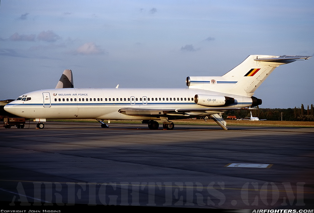 Belgium - Air Force Boeing 727-29C CB-02 at Brussels - National (Zaventem) / Melsbroek (BRU / EBBR / EBMB), Belgium