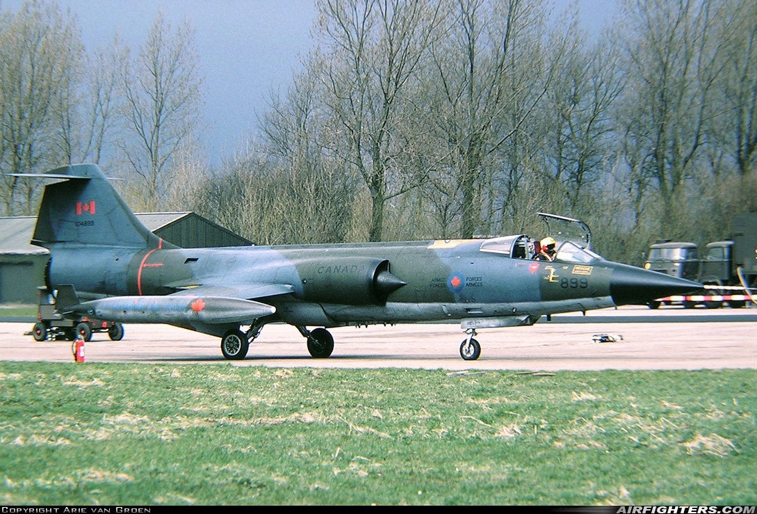 Canada - Air Force Canadair CF-104 Starfighter (CL-90) 104899 at Leeuwarden (LWR / EHLW), Netherlands