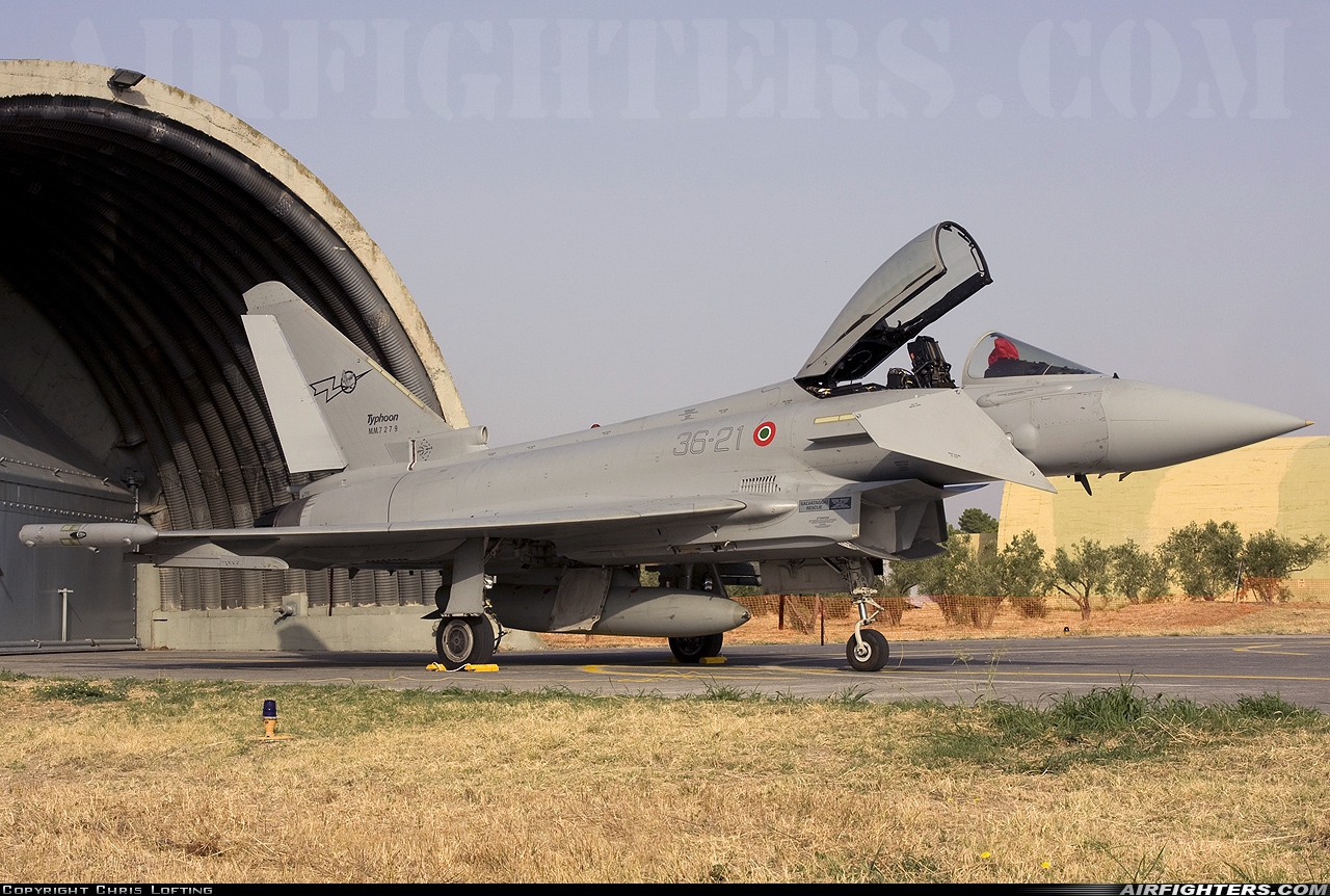 Italy - Air Force Eurofighter F-2000A Typhoon (EF-2000S) MM7279 at Tanagra (LGTG), Greece