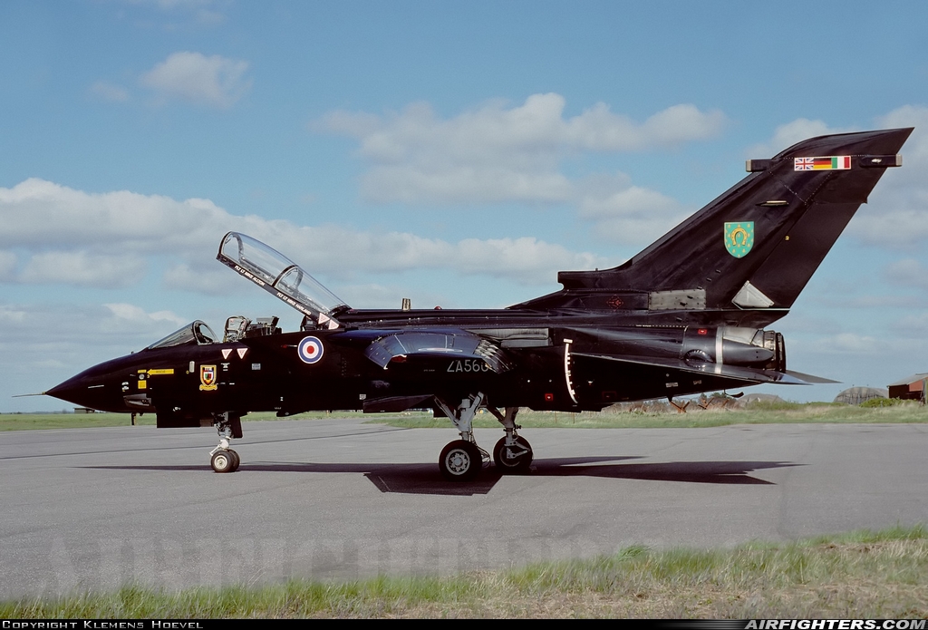 UK - Air Force Panavia Tornado GR1 ZA560 at Karup (KRP / EKKA), Denmark