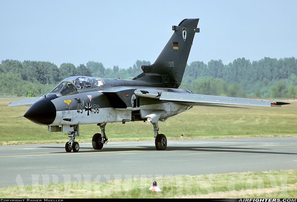 Germany - Navy Panavia Tornado IDS 43+56 at Munster / Osnabruck (- Greven) (FMO / EDDG), Germany