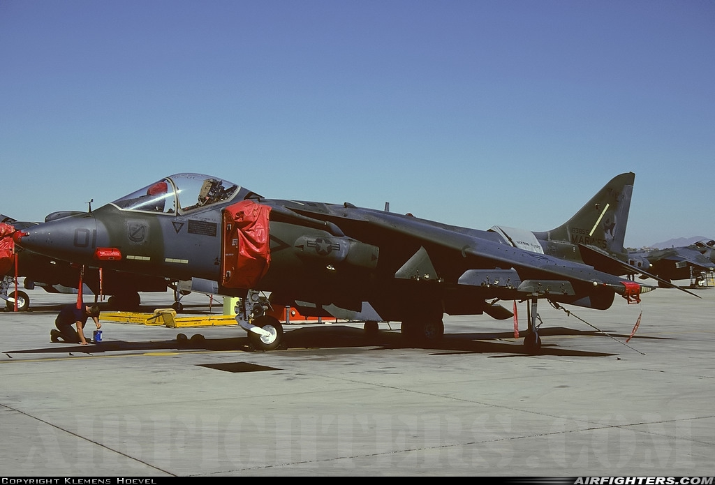 USA - Marines McDonnell Douglas AV-8B Harrier II 163855 at Yuma - MCAS / Int. (NYL / KNYL), USA