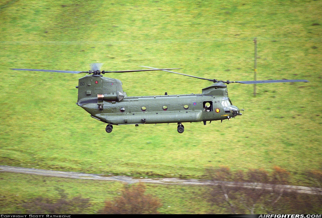 UK - Air Force Boeing Vertol Chinook HC2 (CH-47D) ZA683 at Off-Airport - Cumbria, UK