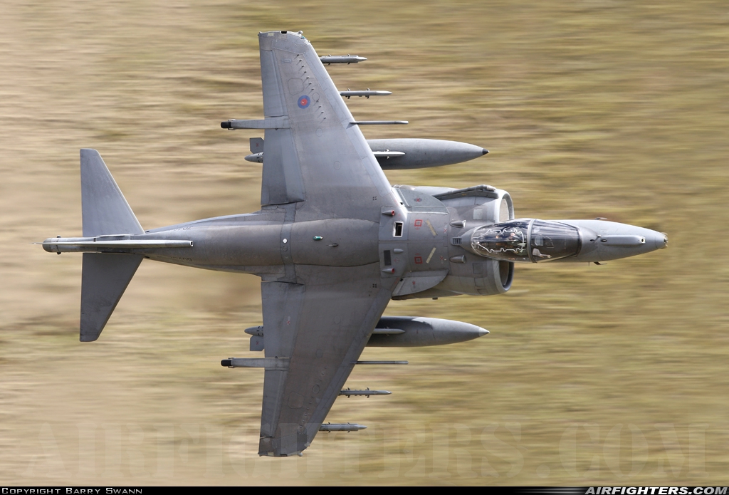 UK - Air Force British Aerospace Harrier GR.9 ZD409 at Off-Airport - North Wales, UK