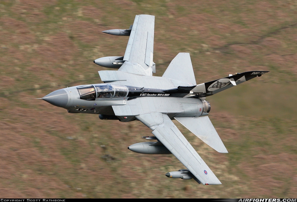 UK - Air Force Panavia Tornado GR4 ZD748 at Off-Airport - Machynlleth Loop Area, UK