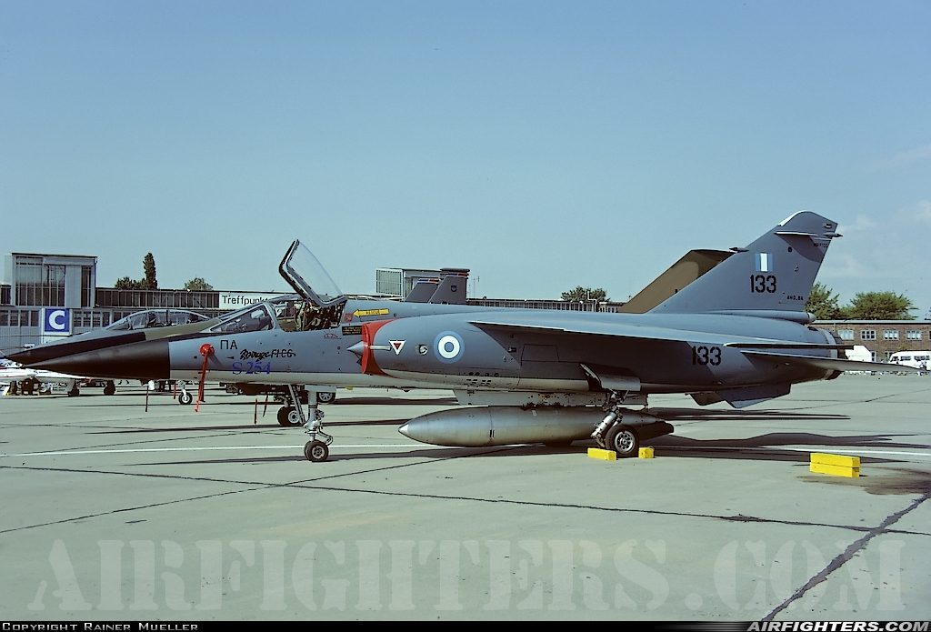 Greece - Air Force Dassault Mirage F1CG 133 at Berlin - Schonefeld (SXF / EDDB), Germany