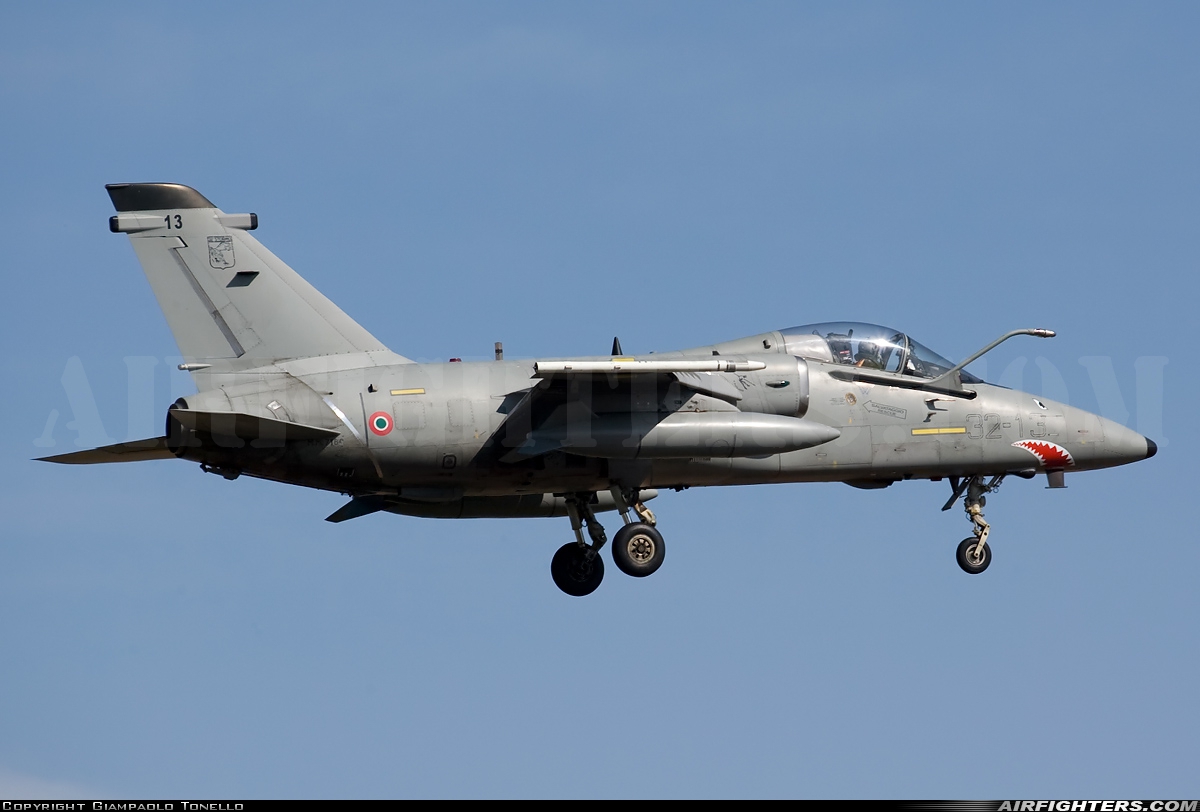 Italy - Air Force AMX International AMX MM7166 at Decimomannu - (DCI / LIED), Italy