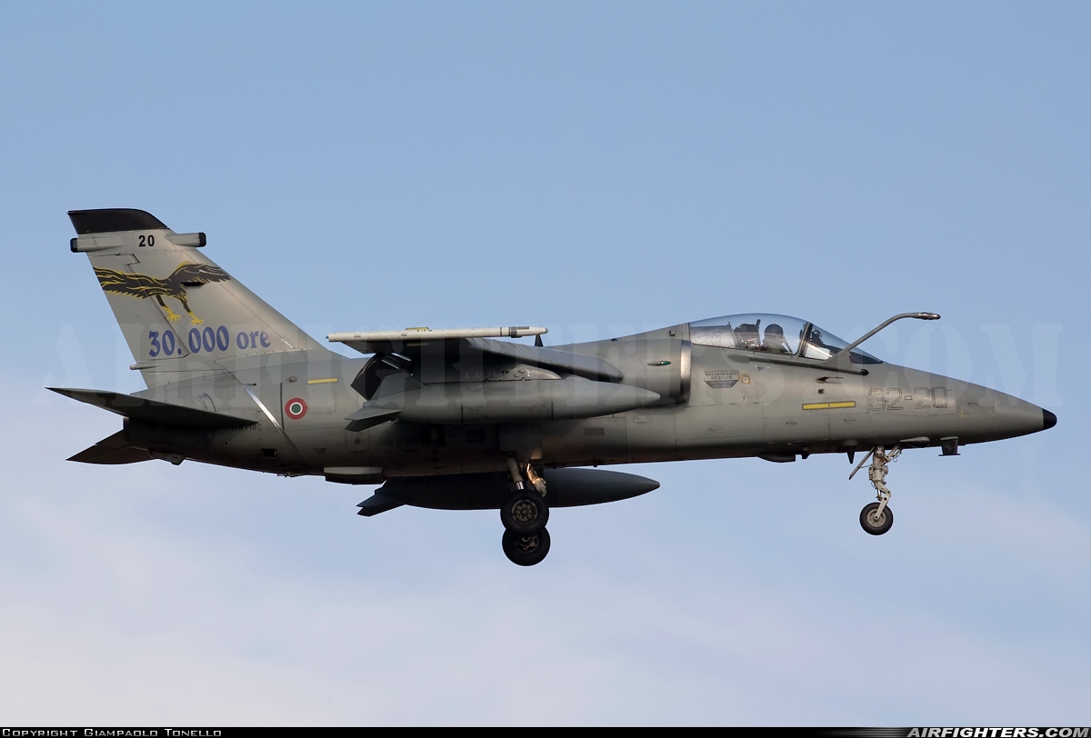 Italy - Air Force AMX International AMX MM7180 at Decimomannu - (DCI / LIED), Italy