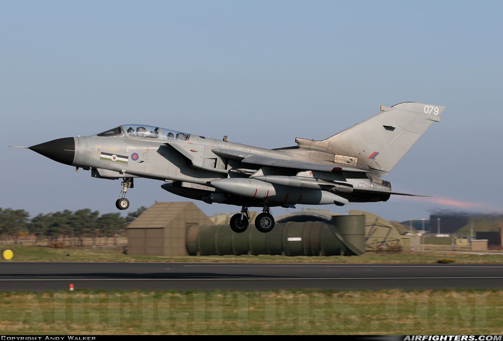 UK - Air Force Panavia Tornado GR4 ZD711 at Lossiemouth (LMO / EGQS), UK