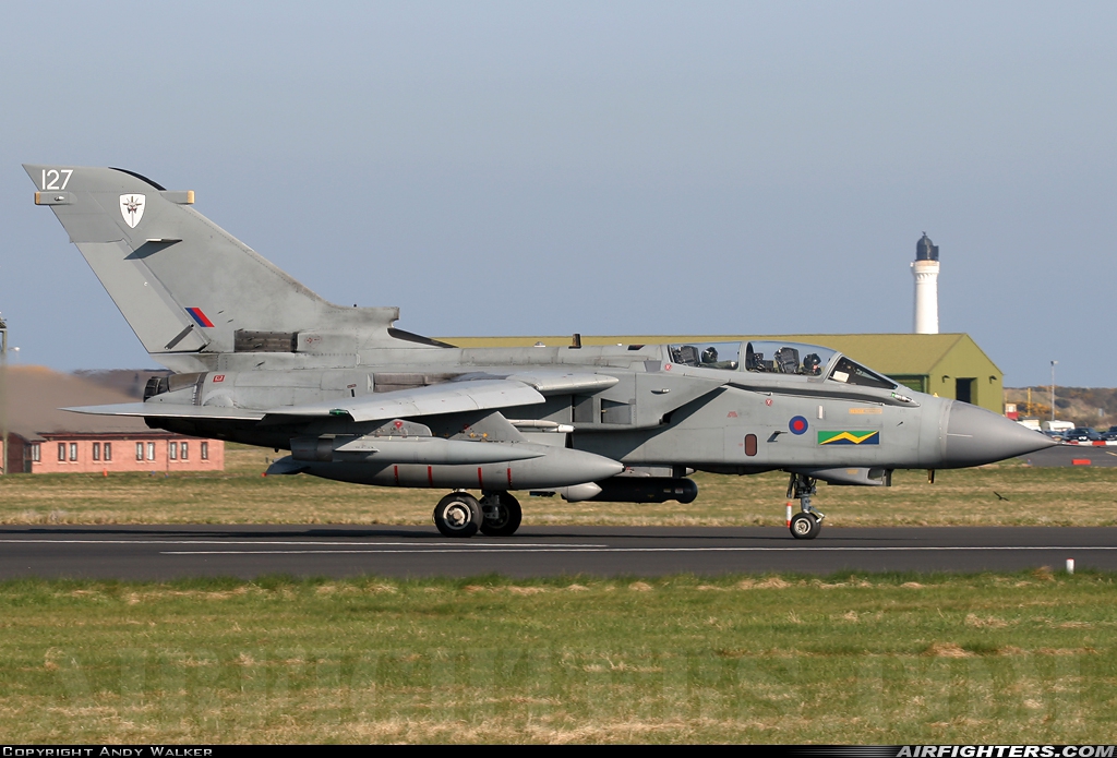 UK - Air Force Panavia Tornado GR4A ZG729 at Lossiemouth (LMO / EGQS), UK