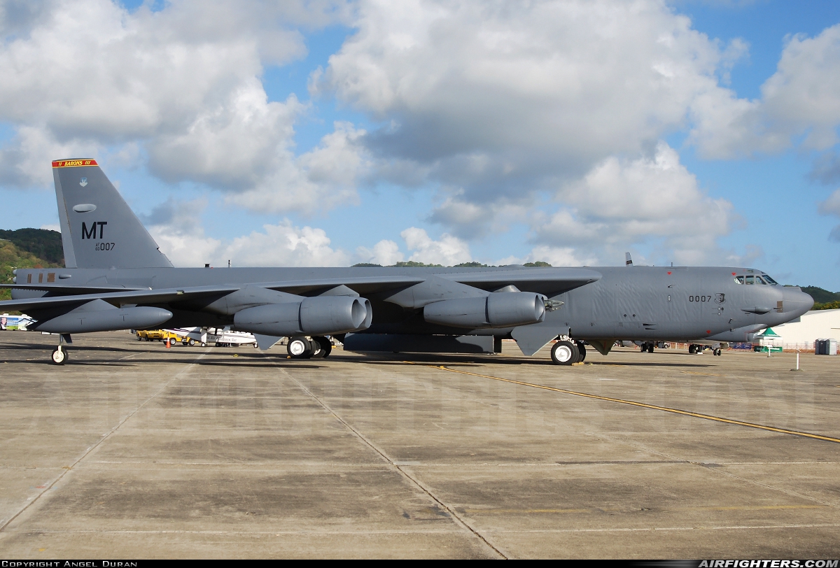 USA - Air Force Boeing B-52H Stratofortress 60-0007 at Ceiba - Jose Aponte de la Torre (RVR / TJVR), Puerto Rico