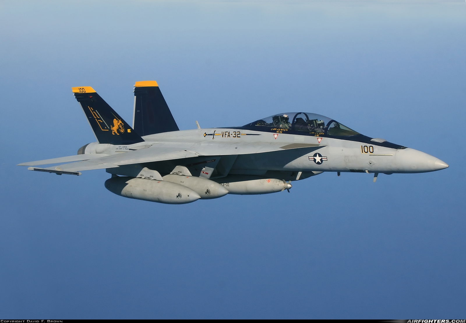 USA - Navy Boeing F/A-18F Super Hornet 166661 at In Flight, USA