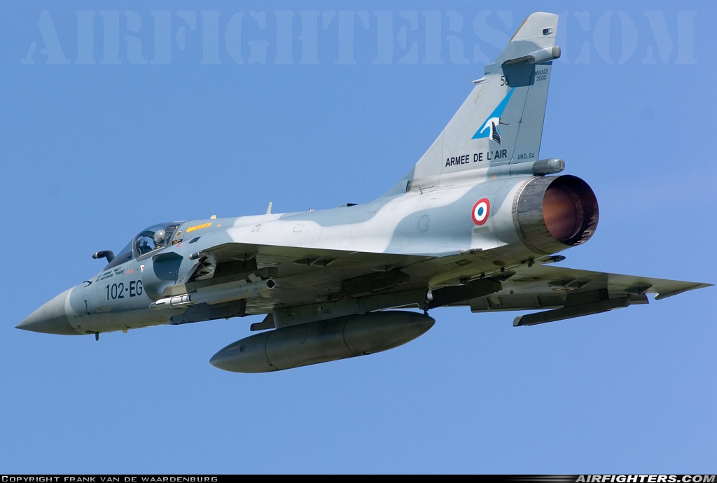 France - Air Force Dassault Mirage 2000-5F 56 at Dijon - Longvic (DIJ / LFSD), France