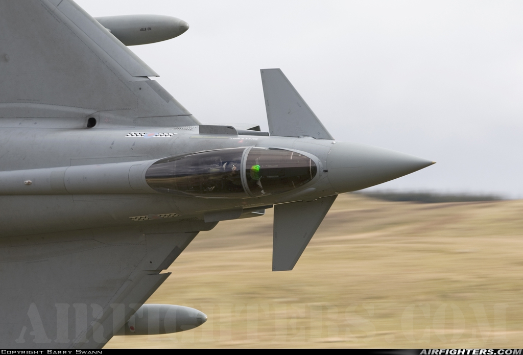 UK - Air Force Eurofighter Typhoon F2 ZJ927 at Off-Airport - North Wales, UK
