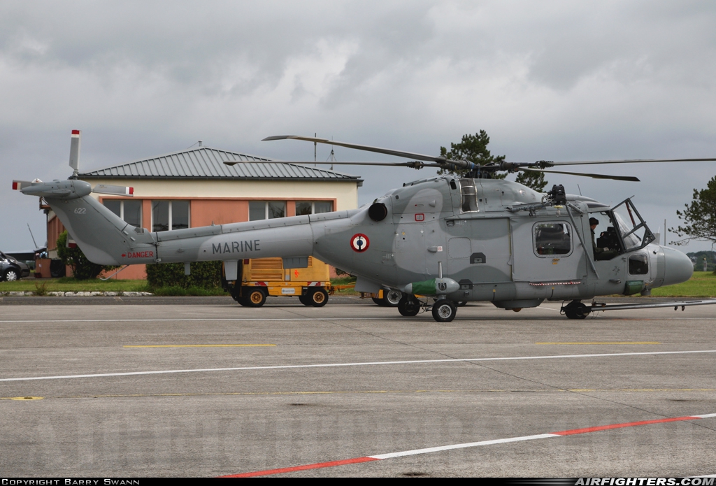 France - Navy Westland WG-13 Lynx HAS2(FN) 622 at Landivisiau (LDV / LFRJ), France