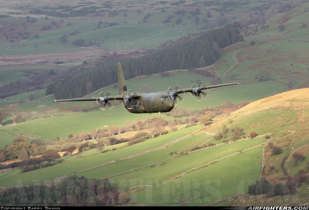 UK - Air Force Lockheed Martin Hercules C4 (C-130J-30 / L-382) ZH865 at Off-Airport - North Wales, UK