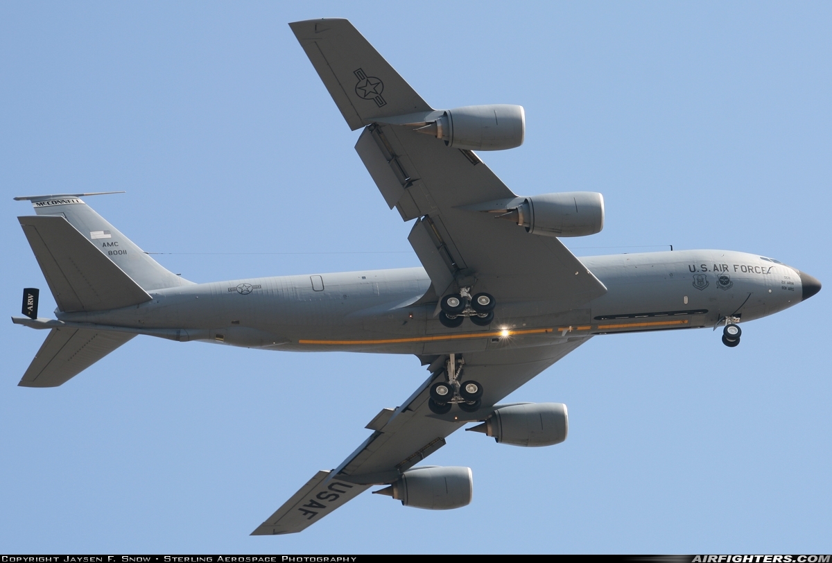USA - Air Force Boeing KC-135R Stratotanker (717-148) 58-0011 at Wichita - McConnell AFB (IAB / KIAB), USA