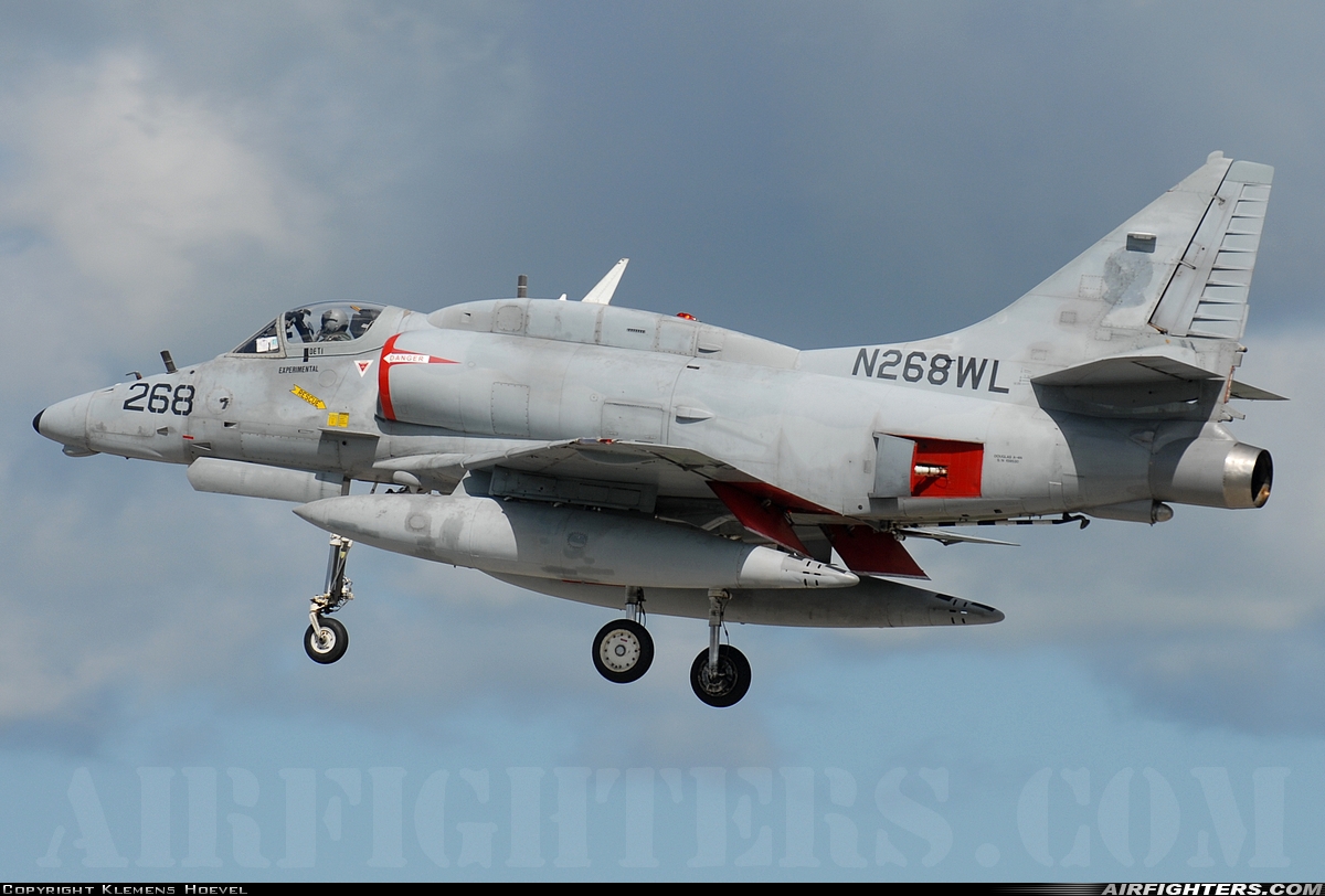 Company Owned - BAe Systems Douglas A-4N Skyhawk N268WL at Wittmundhafen (Wittmund) (ETNT), Germany