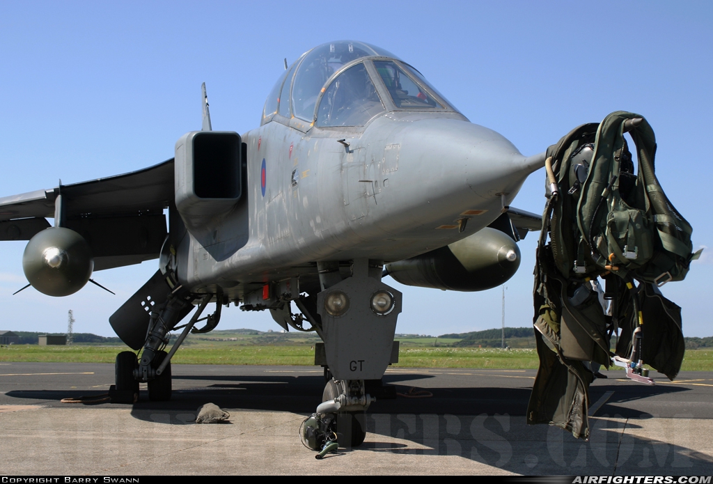 UK - Air Force Sepecat Jaguar T4 XX146 at Valley (EGOV), UK
