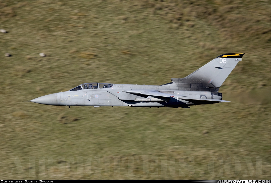 UK - Air Force Panavia Tornado F3 ZE200 at Off-Airport - Borders Area, UK